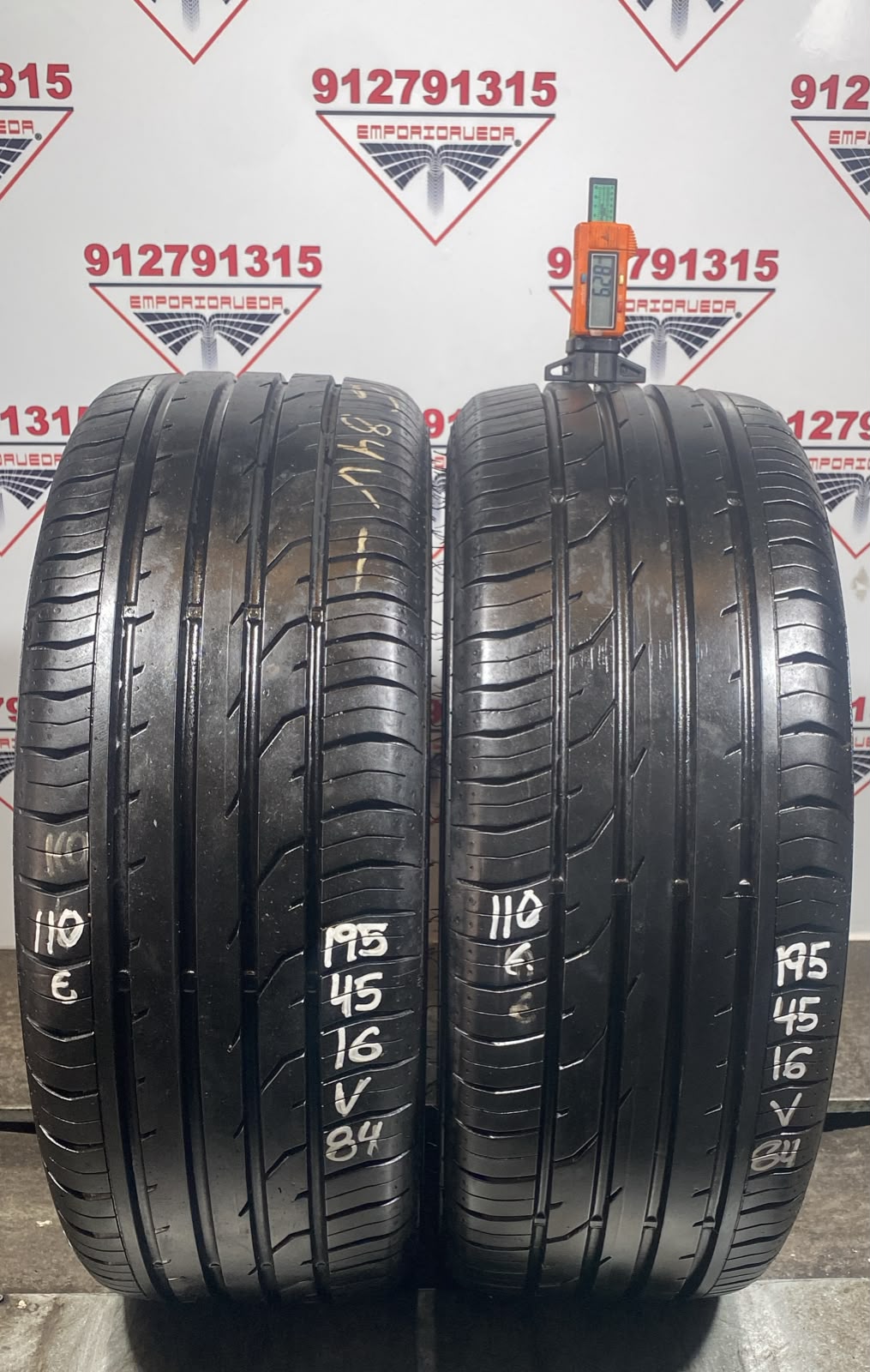 CONTINENTAL CONTIPREMIUMCONTACT 2 USADO  195/45 R18 84 V